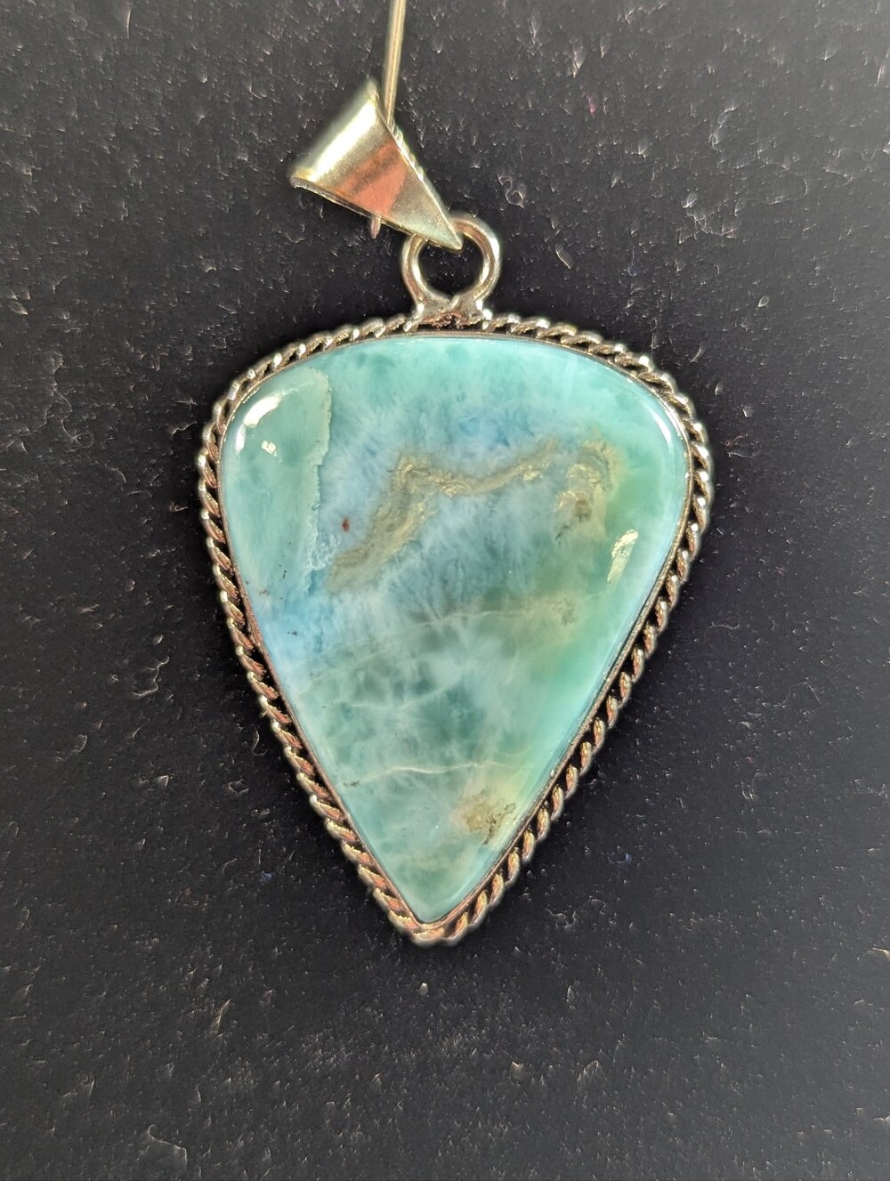 Larimar Pendant - Dominican Republic